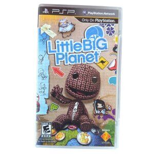 Little Big Planet (Sony PSP, 2009) Complete w/ Manual in Case TESTED Excellent